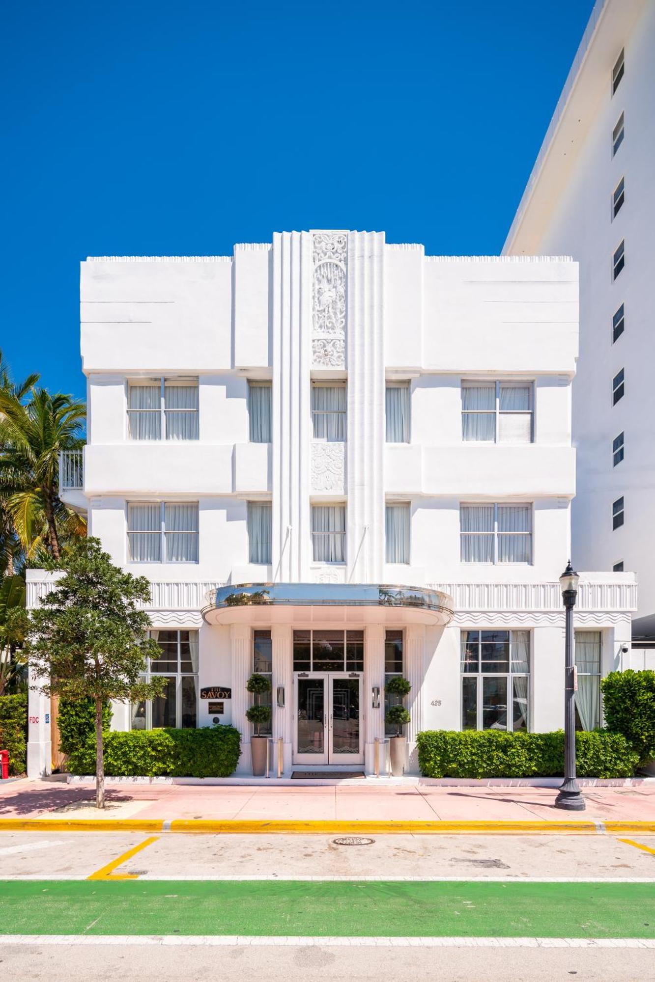 The Savoy Hotel & Beach Club Miami Beach Bagian luar foto